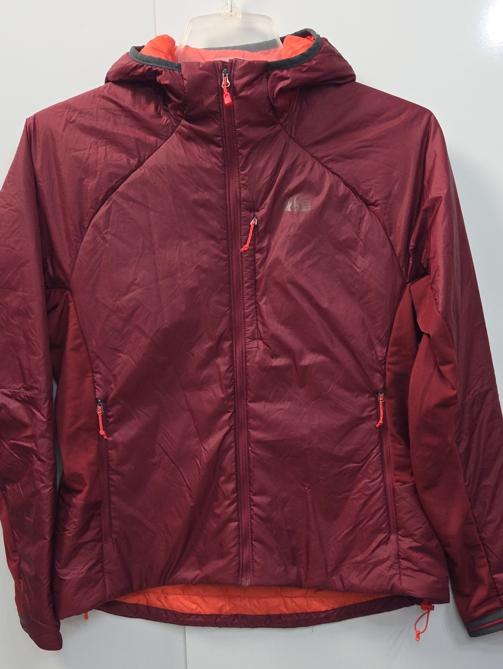 REI Co-op Women's Hooded Insulated Packable Jacket - Maroon